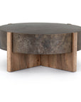 Glendo Cross Legs Coffee Table - From Where -