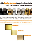 Gold Dishwasher Air Gap Cover - From Where -