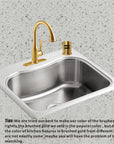 Gold Dishwasher Air Gap Cover - From Where -