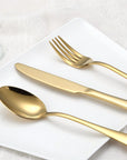Gold Flatware 20 - Piece Set - From Where -