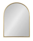 Gold Framed Arch Mirror - From Where -