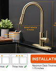 Gold Kitchen Faucet - From Where -