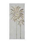 Gold Metal Palm Tree Wall Decor - From Where -