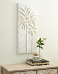Gold Metal Palm Tree Wall Decor - From Where -