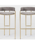 Golden Legs Bar Stools Set of 2 - From Where -
