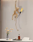 Golden Monkey Resin Pendant Light - From Where -