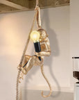 Golden Monkey Resin Pendant Light - From Where -