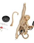 Golden Monkey Resin Pendant Light - From Where -