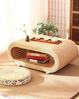 Grass Rattan Coffee Table - From Where -