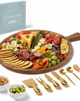Grazerie Round Charcuterie Board Set - From Where Finds -