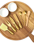 Grazerie Round Charcuterie Board Set - From Where Finds -