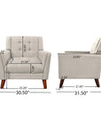 Greenmont Upholstered Armchair - From Where -