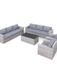 Grochow 9 - Piece Deep Seating Set - From Where -