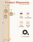 Gryselda 64.7'' Tree Floor Lamp - From Where -