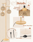 Gryselda 64.7'' Tree Floor Lamp - From Where -