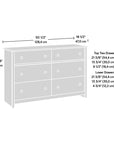 Gudrun 50.55" 6 - Drawer Dresser - From Where -