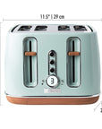 HADEN Dorchester 4 - Slice Toaster - From Where -
