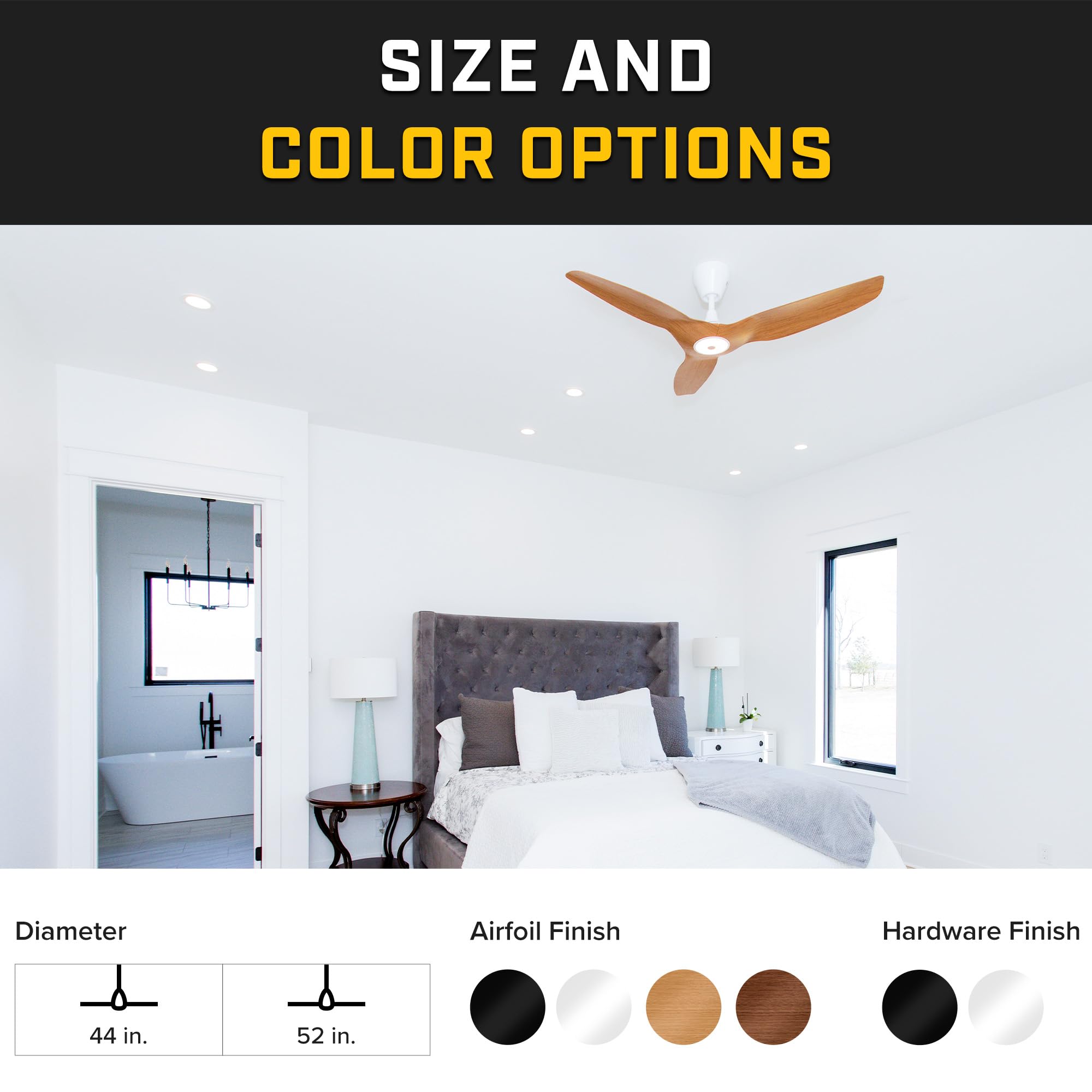 Haiku L 44" Ceiling Fan - From Where -
