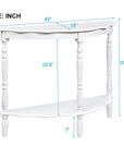Half Moon Console Table - From Where Finds -