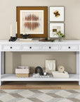 Hallway Sofa Table with Storage - From Where -