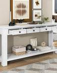 Hallway Sofa Table with Storage - From Where -