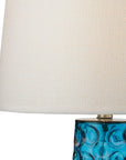 Hammered Glass Table Lamp - From Where -