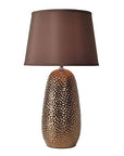 Hammered Texture Table Lamp - From Where -