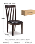 Hammis Rake Back Dining Chair (Set of 2) - From Where -