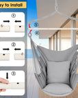 Hammock Rope Swing Chair - From Where -