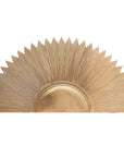 Hand - Carved Gold Sun Headboard King Size - From Where -