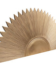 Hand - Carved Gold Sun Headboard King Size - From Where -