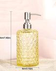Hand Soap Bottle with Stainless Steel Pump - From Where -