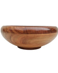 Handcrafted Acacia Wood Fruit Bowl - From Where -