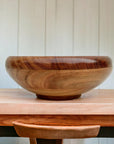 Handcrafted Acacia Wood Fruit Bowl - From Where -