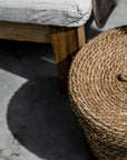 Handcrafted Seagrass Basket with Lid - From Where -