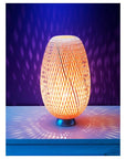 Handmade Bamboo Shade Table Lamp - From Where -