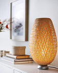 Handmade Bamboo Shade Table Lamp - From Where -