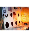 Handmade Bamboo Shade Table Lamp - From Where -