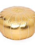 Handmade Round Pouf Unstuffed - From Where -