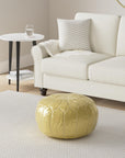 Handmade Round Pouf Unstuffed - From Where -