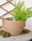 Handwoven Basket Plant Flower Pot - From Where -