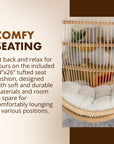 Hanging Rattan Swing Chair - From Where -