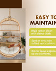 Hanging Rattan Swing Chair - From Where -