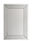 Hanging Wall Reflective White Mirror - From Where -