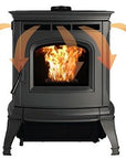 Harman Absolute43 Pellet Stove (Black) - From Where -