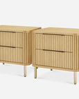 Harper 2 - Drawer Nightstand - From Where Finds -