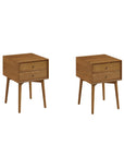 Harper Wood Nightstand (Set of 2) - From Where -