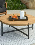 Haskel 40" Outdoor Coffee Table - From Where -