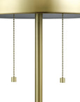 Haydel 2 - Light Matte Brass Table Lamp - From Where -