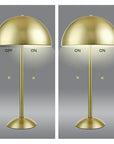 Haydel 2 - Light Matte Brass Table Lamp - From Where -